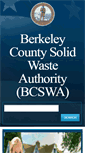 Mobile Screenshot of berkeleycountyrecycling.org